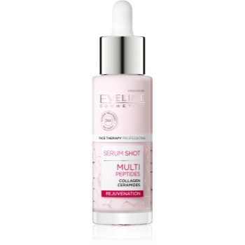 Eveline Cosmetics Serum Shot Multi Peptides ser facial de intinerire cu colagen - imagine 2